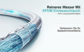 Reineres Wasser Mit EPDM Einlassschlauch