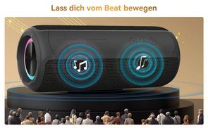  Immersiver 3D Sound mit 45 mm Treibern