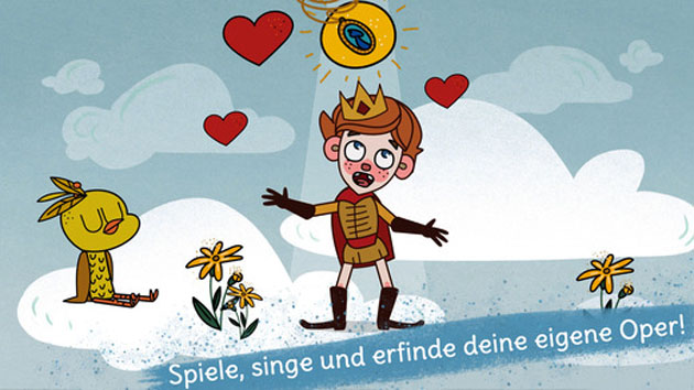 Komponieren, dirigieren, mitsingen im Opera Maker. Kinder App Opera Maker