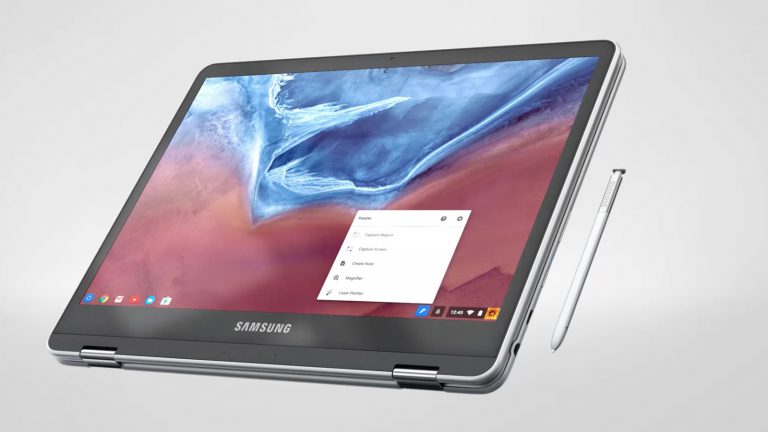 Samsung Chromebook Pro mit Stylus. Samsung Chromebook Pro mit Stylus.