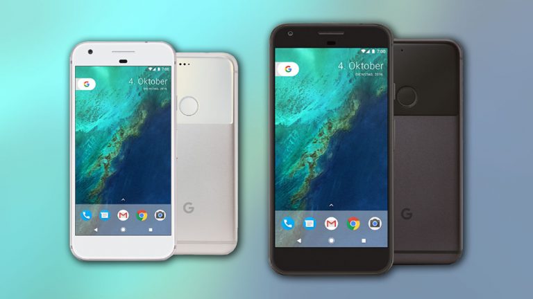 Die beiden neuen Spitzenmodelle von Google: Pixel und Pixel XL sind nicht wasserdicht.