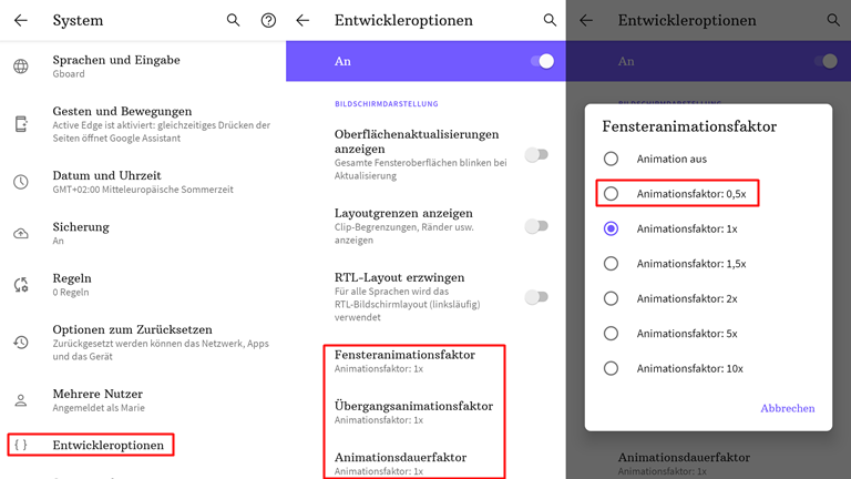 Schneller und sicherer: Android-Tipps und Tricks für dein Smartphone Android-Tipp Entwickleroptionen