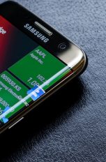 Das Samsung Galaxy S7 Edge.