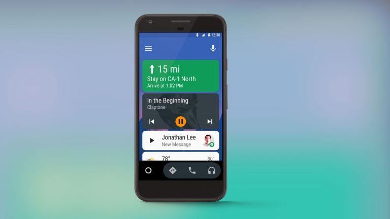 Android Auto gibt es jetzt als App. Android Auto gibt es jetzt als App.