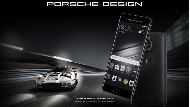 Die Huawei Mate 9 Porsche-Edition. Die Huawei Mate 9 Porsche-Edition.