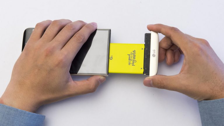 LG G5 mit wechselbarem Akku