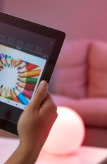 Philips Hue-Lampen haben jetzt eine iPad-App.