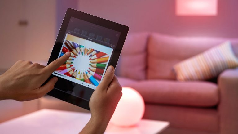 Philips Hue-Lampen haben jetzt eine iPad-App.