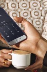 Das Samsung Galaxy S7 edge.