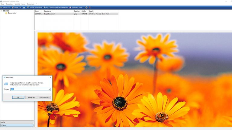 Alternative zur Scanner-Sofware: Das integrierte Programm Windows-Fax und -Scan. Scannen mit der kostenlosen Scanner-Software Windows-Fax und -Scan.