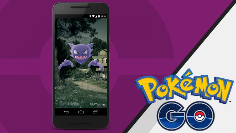 Smartphone und Pokémom-Logo
