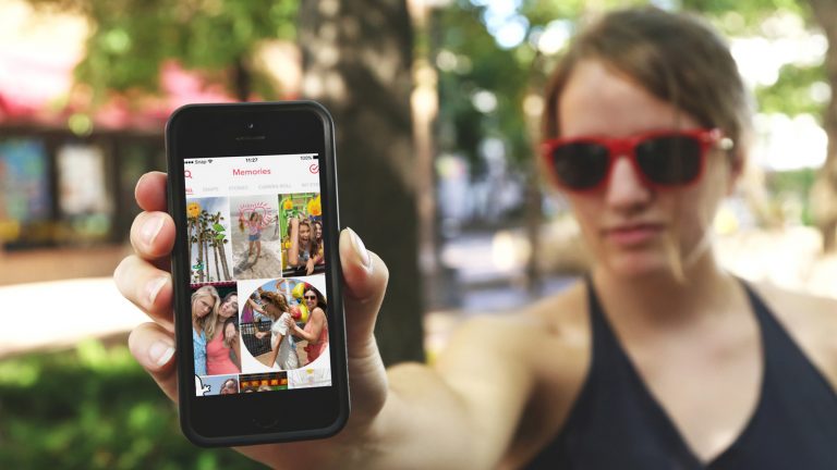 Snapchat App auf iPhone