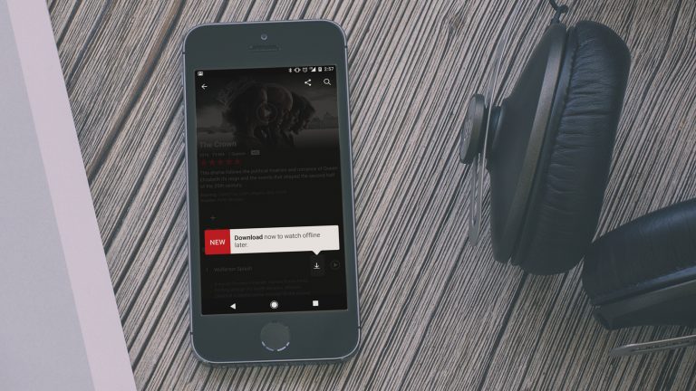 Netflix lässt sich nun offline schauen