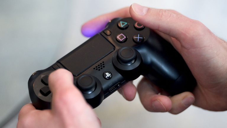 Ein Playstation-4-Controller.