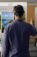 Windows Holographic wird mit HoloLens-Brille bedient