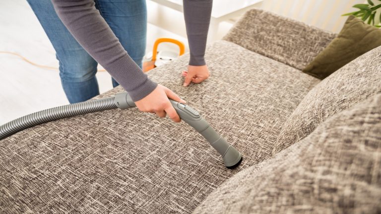 Schimmel an der Wand und auf Möbeln entfernen - so geht's! Kein Schimmel zu sehen. Damit das auch so bleibt, entfernen Sie etwaige Schimmelsporen prophylaktisch mit dem Staubsauger.