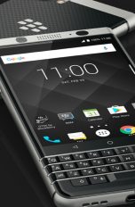 BlackBerry KEYone Smartphone Vorder- und Rückansicht