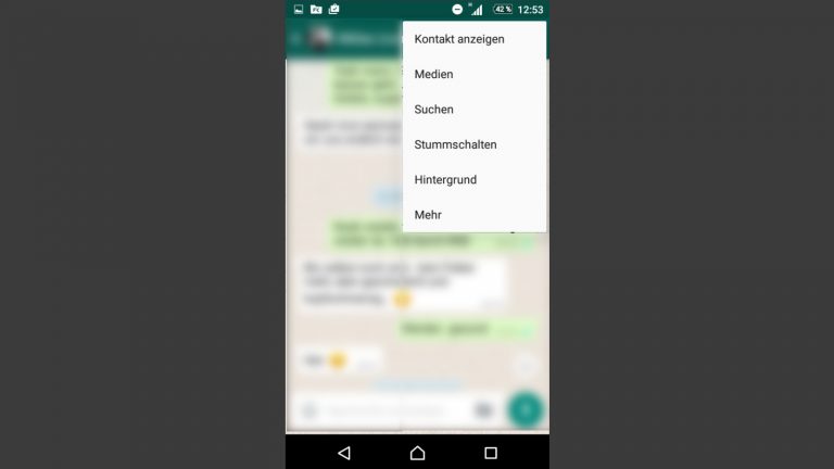 WhatsApp Chat mehr