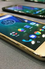 Moto G5 Plus auf dem MWC in Barcelona
