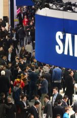 Messestand Samsung auf dem MWC