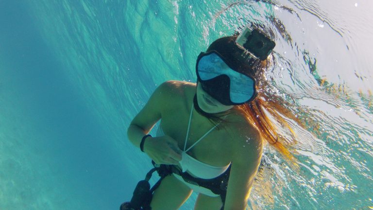 GoPro filmt den Tauchgang