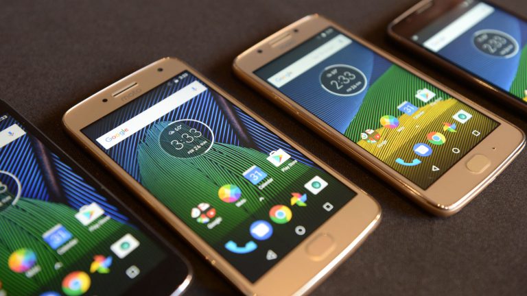 Motorola Moto G5 auf dem MWC 2017