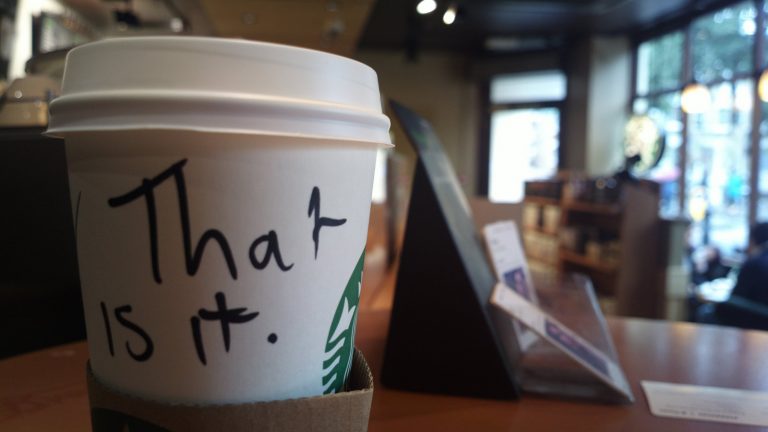 Starbucks Kaffeebecher