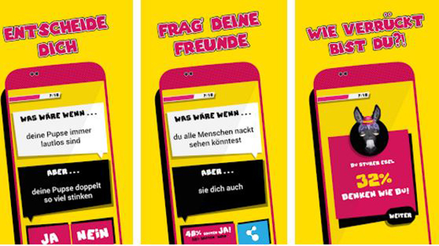 Quiz-Apps: 6 Android-Ratespiele, mit denen Sie Ihr Wissen testen können “Was wäre wenn?” ist mit seinen erstaunlichen Fragen extrem kurzweilig.