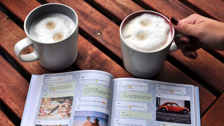 WhatsApp-Chat als Buch
