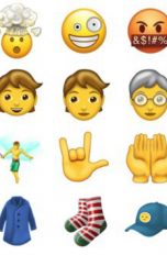 Das Bild zeigt eine Auswahl an Emojis