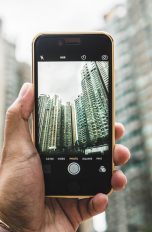 iPhone 6 fotografiert Hochhäuser
