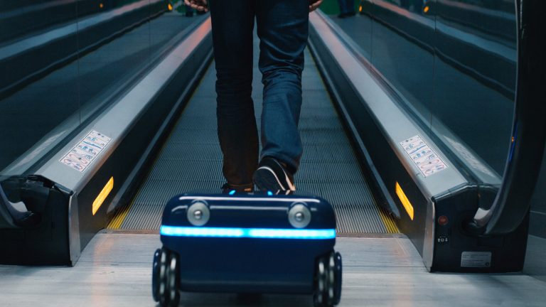 Roboter-Koffer Travelmate