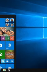 Der Startscreen von Windows 10 nach dem Creators Update