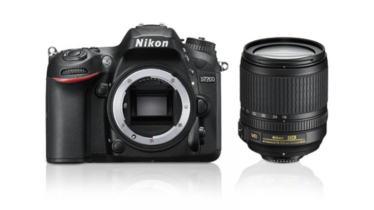 Nikon D7200 mit Kit-Objektiv