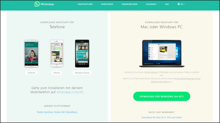 Datenaustausch von Smartphone und Computer via WhatsApp Medium Datenaustausch von Smartphone und Computer via WhatsApp Medium