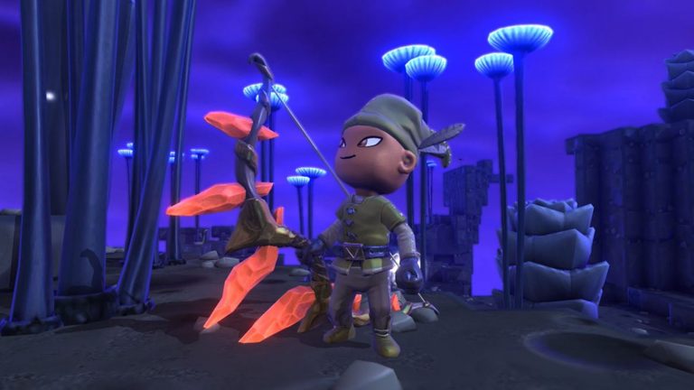 Szene aus Portal Knights.