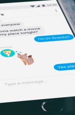 Facebook Messenger Lite auf Smartphone