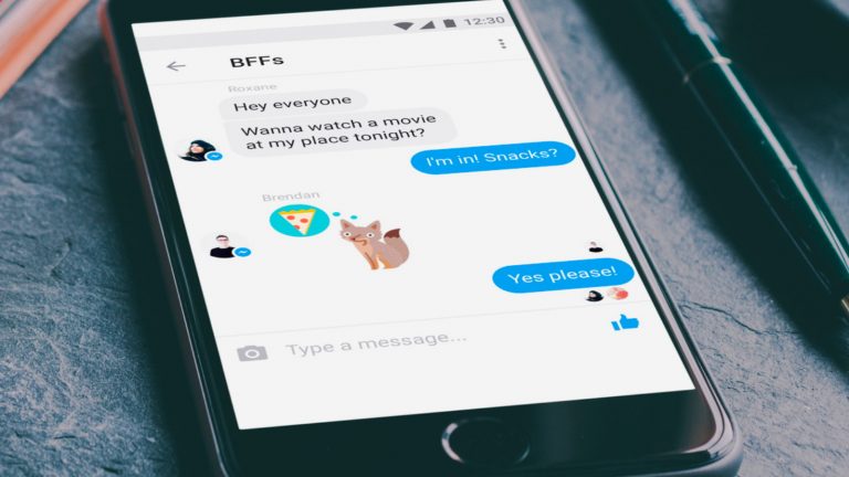 Facebook Messenger Lite auf Smartphone