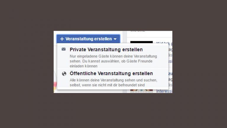 Facebook Veranstaltung Privatsphäre Facebook Veranstaltung Privatsphäre