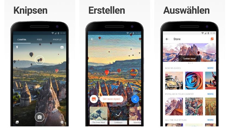 Foto-Apps für Android-Smartphones: Diese vier Anwendungen solltest du kennen Android App Prisma