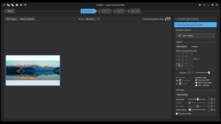 Panoramabilder erstellen Microsoft Image Editor Panoramabilder erstellen Microsoft Image Editor
