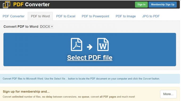 PDFs Windows kostenlose Programme Converter PDFs Windows kostenlose Programme Converter