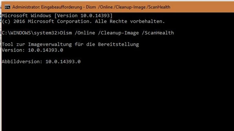 Windows 10 reparieren mit Bordmitteln DISM Windows 10 reparieren mit Bordmitteln DISM