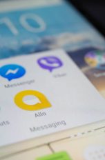 Smartphone mit Android Betriebssystem