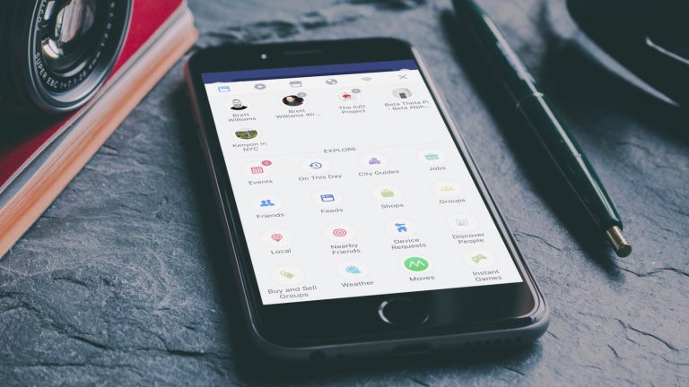 Facebook neue Navigation