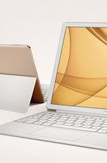 Huawei MateBook E von vorn und hinten