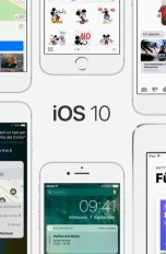 Oberfläche iPhones mit iOS 10.