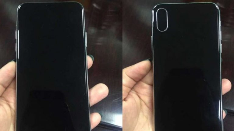 iPhone 8: Zeigen die neuen Foto-Leaks das endgültige Design? Hand hält angebliches iPhone 8