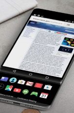 Renderbilder des mutmaßlichen LG V30