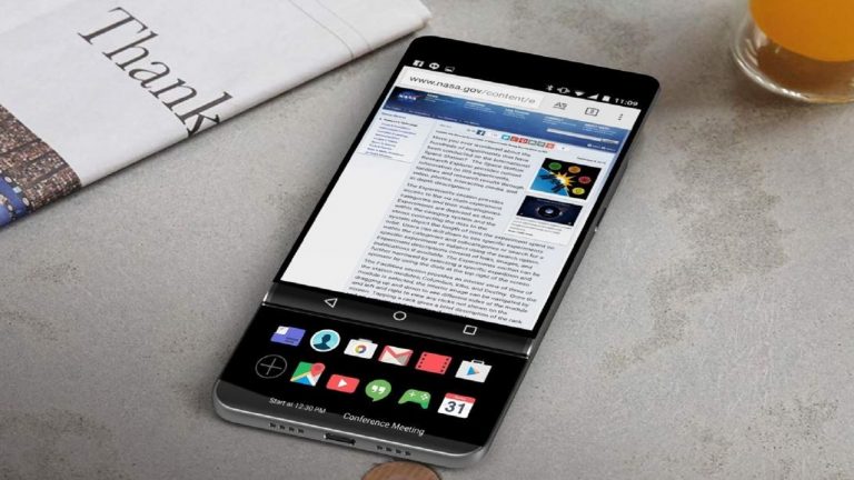 Renderbilder des mutmaßlichen LG V30
